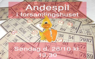 Andespil i forsamlingshuset